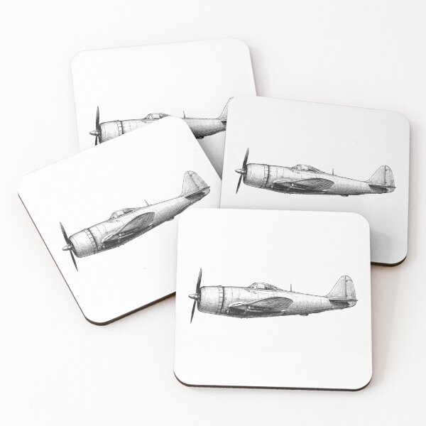 Item preview, The Dottie B -  P-47 Thunderbolt Sketch designed and sold by furrydrool.