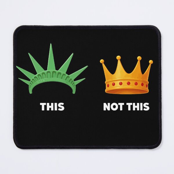 Item preview, This Statue of Liberty, Not This No King designed and sold by RamneekFraty.