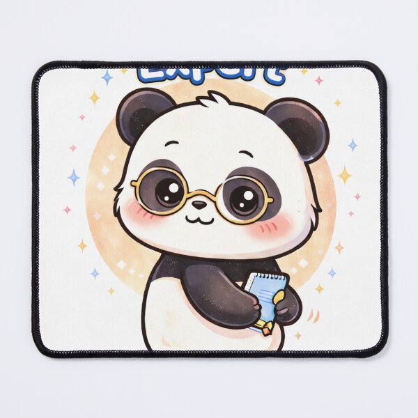 Item preview, April Fool Expert Panda – Cute Funny Prank Kawaii Panda Sticker, April Fools Day Humor Gift designed and sold by snaperos.