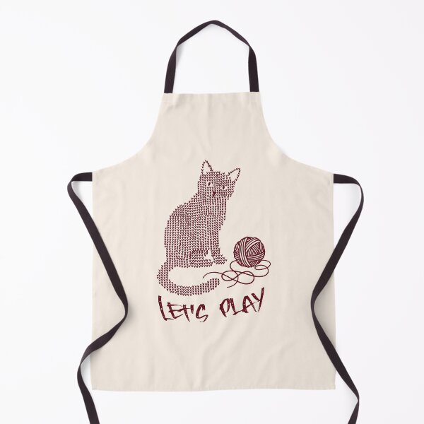 Item preview, Cat Yarn Knitting Mom Era, cat lady gift idea, cat lover gift, funny boho retro design. designed and sold by MakitoDesign.