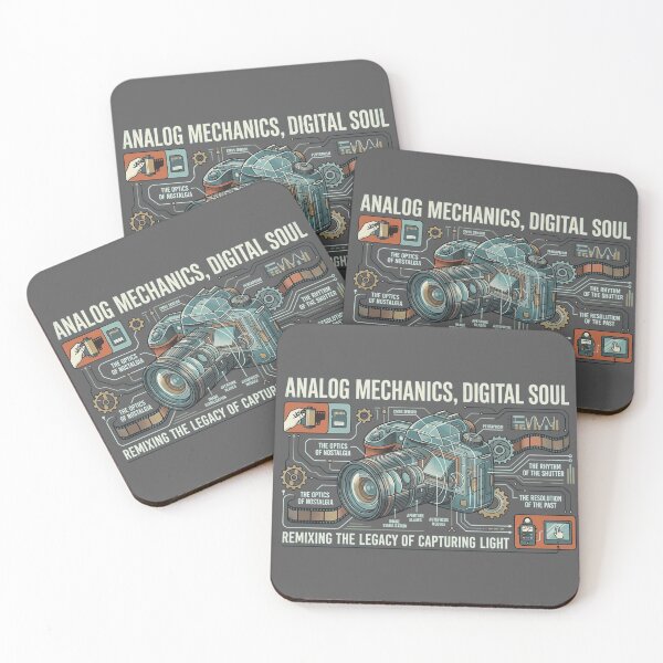Item preview, Analog Mechanics, Digital Soul: Retro Hybrid Camera Infographic Design designed and sold by FarDesign.