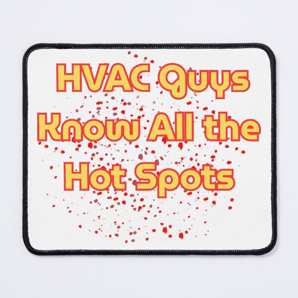 Item preview, HVAC Guys Know All the Hot Spots Funny HVAC Technician Shirt | Heating Cooling Engineer Humor Gift designed and sold by Anasalseady.