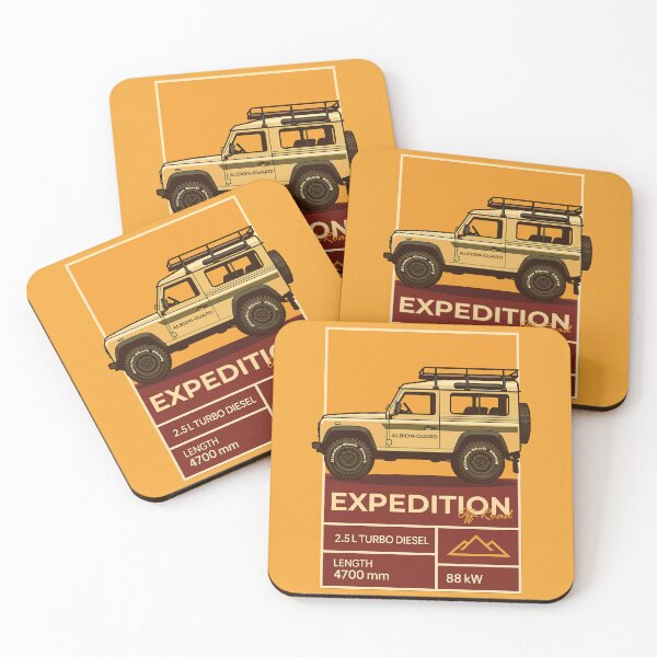 Item preview, Expedition Off Road Vehicle Illustration designed and sold by KrintoryTees.