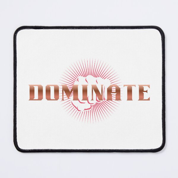 Item preview, Dominate Power Punch Motivational Gym Art designed and sold by LoudVictory.
