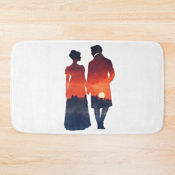 Item preview, Sunset Double Exposure Silhouette Pride and Prejudice designed and sold by Fenay Designs.
