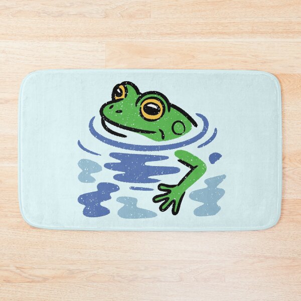 Item preview, Abstract Painterly Frog Design - Modern Pop Art Frog & Water Ripples. designed and sold by ArthousePromos.