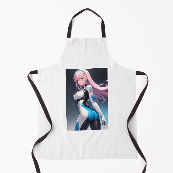 Item preview, Fukuzumi Komarako - Sci-Fi Anime Girl in Futuristic Pilot Bodysuit Art designed and sold by iloveanimechibi.