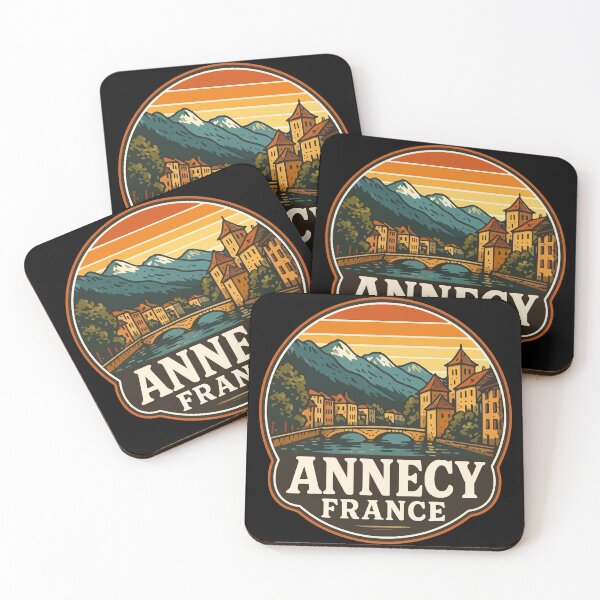 Item preview, Annecy France Retro Travel designed and sold by TomFrontierArt.