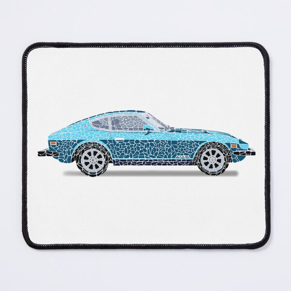 Item preview, Classic Sports Car Mosaic Art – Retro Geometric Car Illustration designed and sold by SandersonStudio.