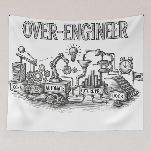 Item preview, Over-Engineer designed and sold by j0k3r9009.