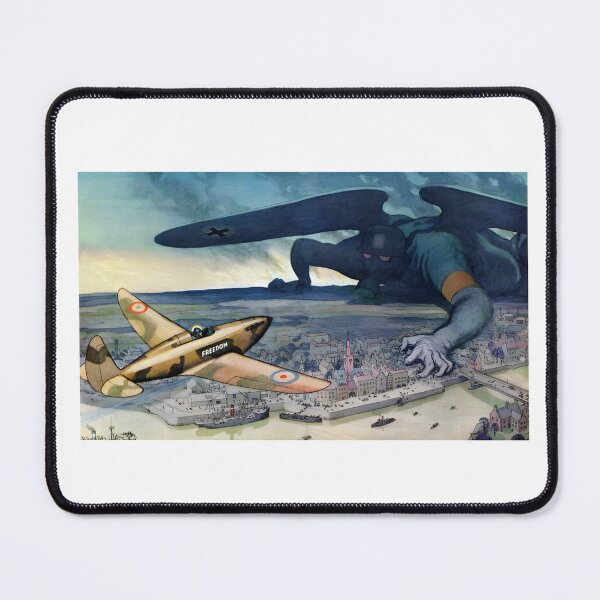 Item preview, RAF poster "The combat" designed and sold by historywardrobe.