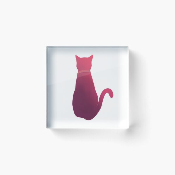 Item preview, Red Cat Silhouette designed and sold by jjaejji.