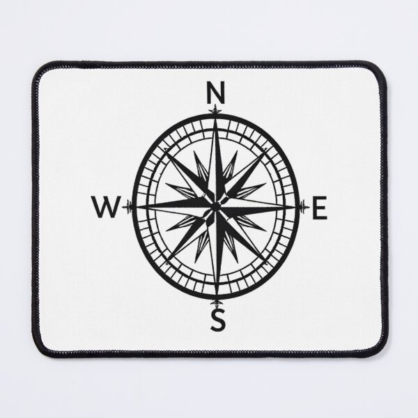 Item preview, Minimalist Compass Rose – Find Your Direction designed and sold by Kavya Art.