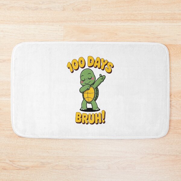 Item preview, Bruh Dabbing Turtle 100 Days Of School designed and sold by RobertLeibowitz.