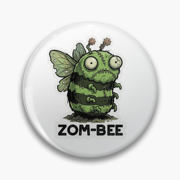 Item preview, Zom-Bee: The Stitched Undead Worker Bee Aesthetic designed and sold by LatonaDesign.