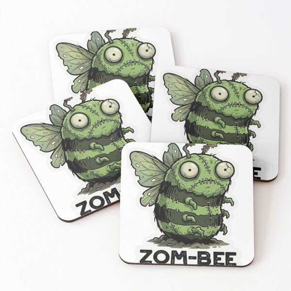 Item preview, Zom-Bee: The Stitched Undead Worker Bee Aesthetic designed and sold by LatonaDesign.