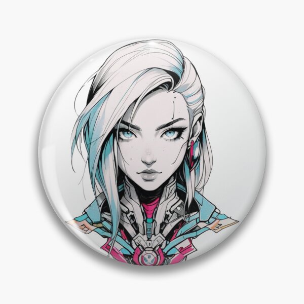 Item preview, Cyborg Girl designed and sold by ArtCraftLab.