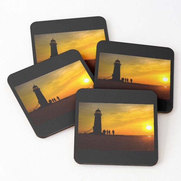 Item preview, Sunset Silhouette - Talacre Lighthouse designed and sold by SadSacDesigns.