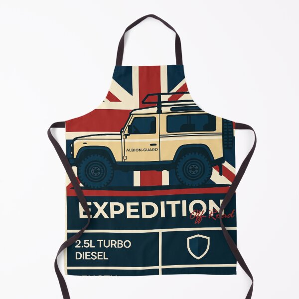 Item preview, Expedition Off Road 4x4 Illustration in British Flag designed and sold by KrintoryTees.