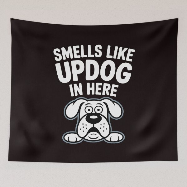Item preview, Smells Like Updog In Here – Awkward Dad Joke Sarcastic Humor designed and sold by Redgiant87x.