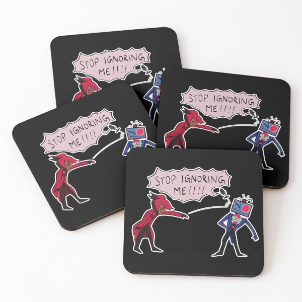 Item preview, Alastor and Vox Stop Ignoring Me designed and sold by grefitz.