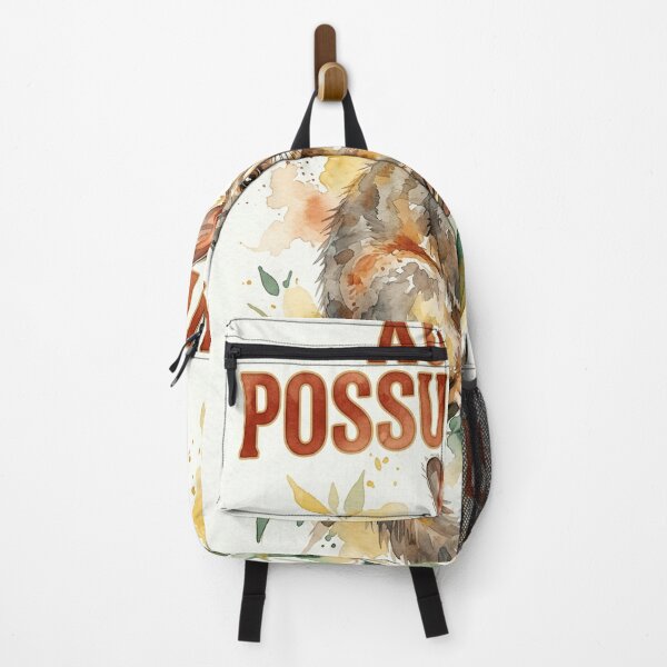 Item preview, UHD Charming Australian Possum Watercolor Art designed and sold by ABArtByAlexST.
