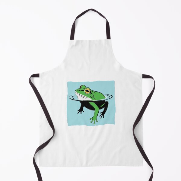 Item preview, Modern Artistic Frog Design - Textured Background Pond Art designed and sold by ArthousePromos.