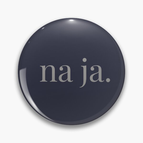 Item preview, na ja - minimal text, sarcastic humour t-shirt designed and sold by the-small-print.