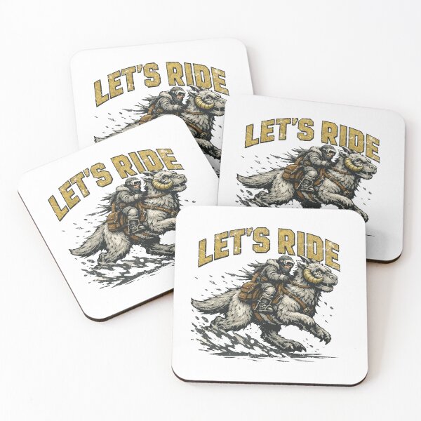 Item preview, Tauntaun Rider Fan Art – Let's Ride - silhouette designed and sold by furrydrool.