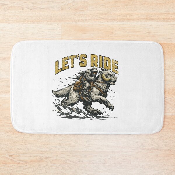 Item preview, Tauntaun Rider Fan Art – Let's Ride - silhouette designed and sold by furrydrool.