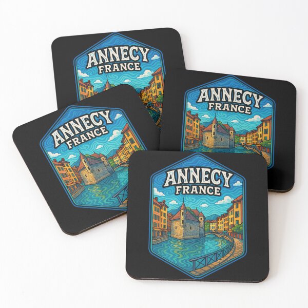 Item preview, Annecy France Trippy Travel designed and sold by TomFrontierArt.