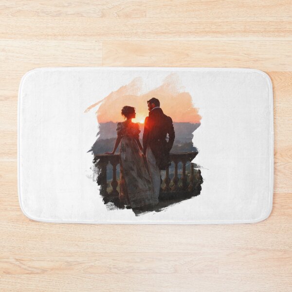 Item preview, Balcony Sunset Romance Pride and Prejudice Classic Art designed and sold by Fenay Designs.