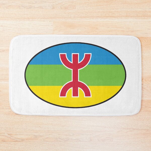 Item preview, Berber oval country code sticker in old Berber script - Colour designed and sold by TotalKejas.