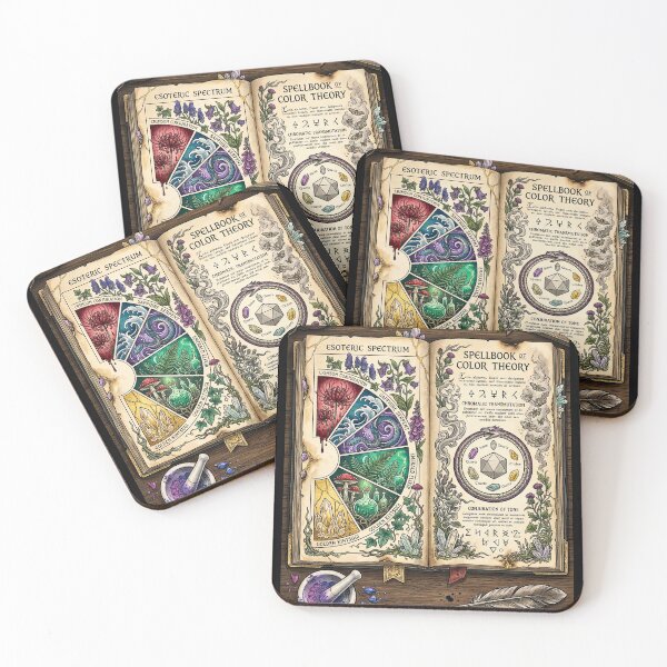 Item preview, Chromatic Arcana Spellbook designed and sold by elaemor-art.