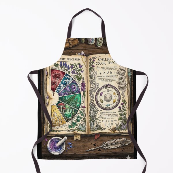 Item preview, Chromatic Arcana Spellbook designed and sold by elaemor-art.