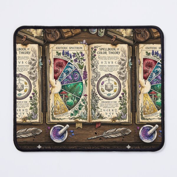 Item preview, Chromatic Arcana Spellbook designed and sold by elaemor-art.