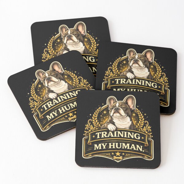 Item preview, French Bulldog Owners Club – Training My Human Funny Frenchie Design designed and sold by Frenchie Fever.