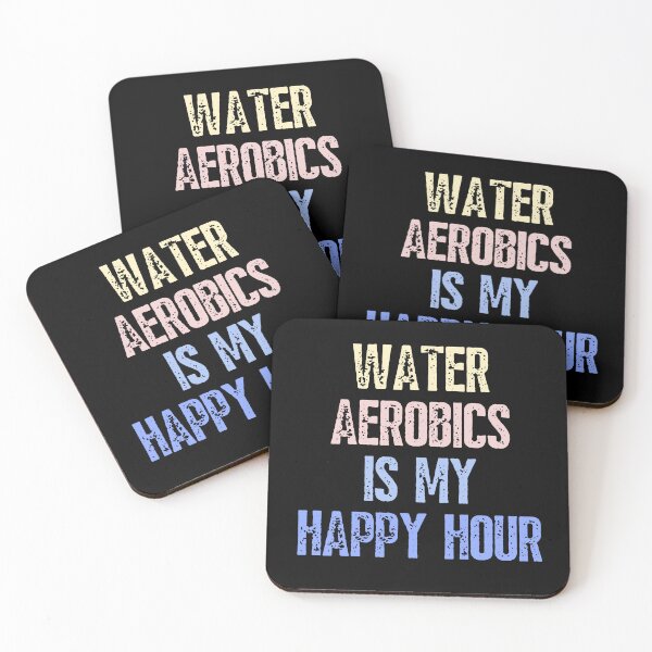 Item preview, Water Aqua Aerobics Is My Happy Hour Pool designed and sold by SkeletonsDanger.
