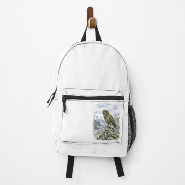 Item preview, Kea Parrot Watercolor - New Zealand Alpine Mountain Wildlife designed and sold by RubisLeaf.