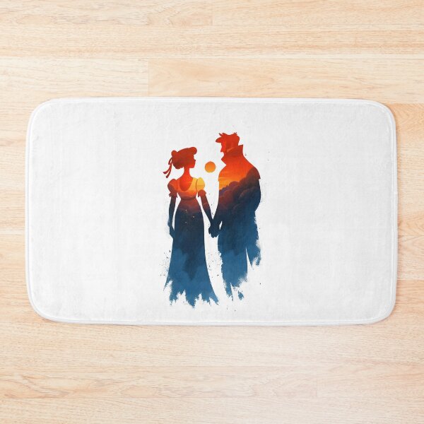Item preview, Day and Night Silhouette Pride and Prejudice Romance designed and sold by Fenay Designs.