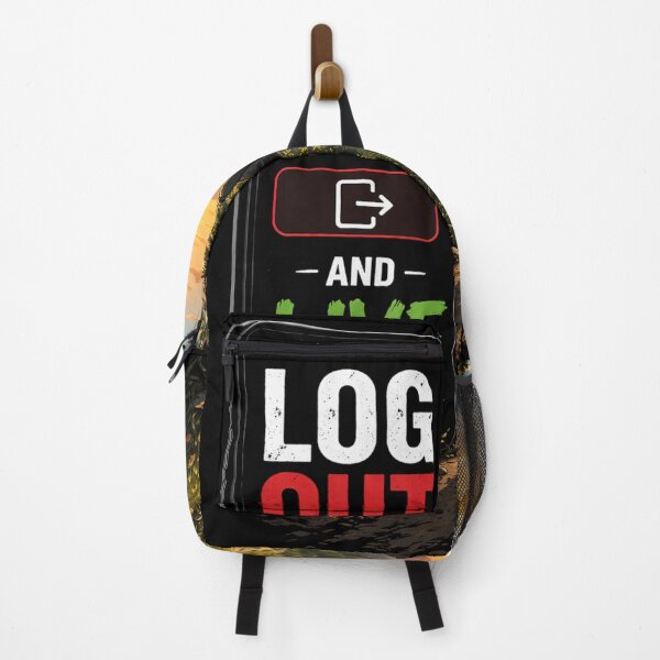 Item preview, Log out and live, digital detox designed and sold by Raxid2022.