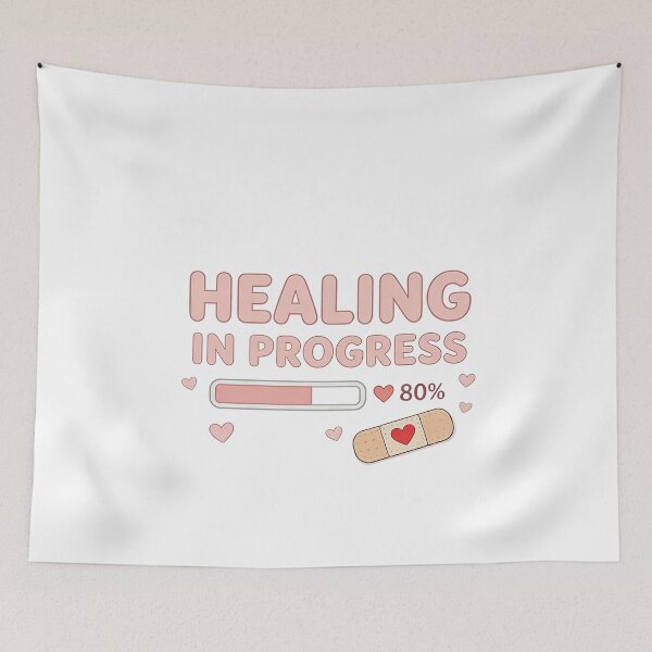 Item preview, Copy of Healing in Progress Graphic Tee - Soft Unisex T-Shirt for All-Day Comfort designed and sold by MoolokaiApperal.