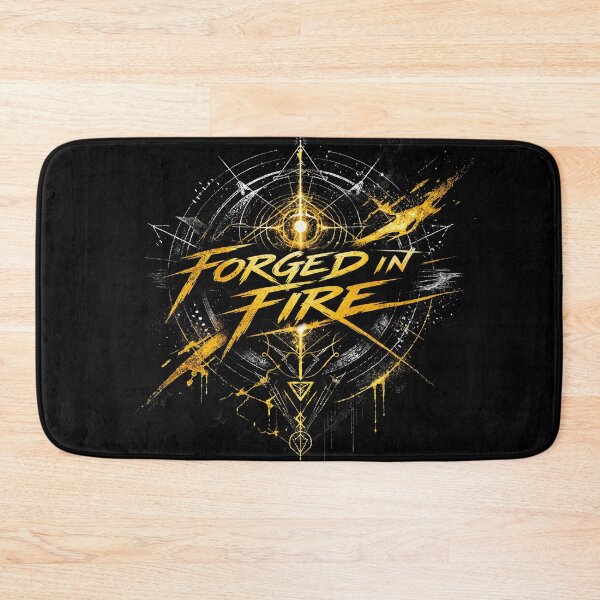 Item preview, Forged in Fire – Strength & Craftsmanship designed and sold by ForeverPrintsOK.