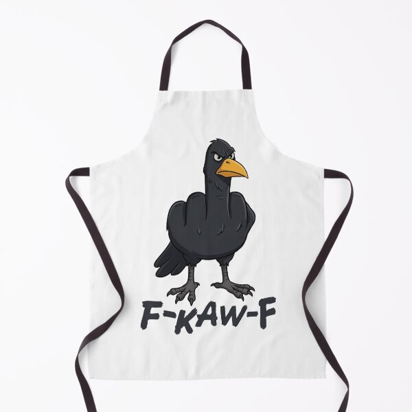 Item preview, f-off f-kaw-f craw crow flip the bird designed and sold by goatboyjr.