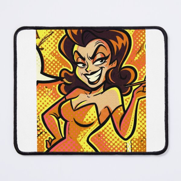 Item preview, Natasha Fatale Retro Cartoon Villain Design | Vintage Spy Femme Fatale Art T-Shirt designed and sold by gary44.