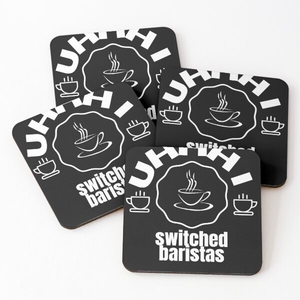 Item preview, Uhhh I Switched Baristas Shirt, Funny Meme designed and sold by Raxid2022.