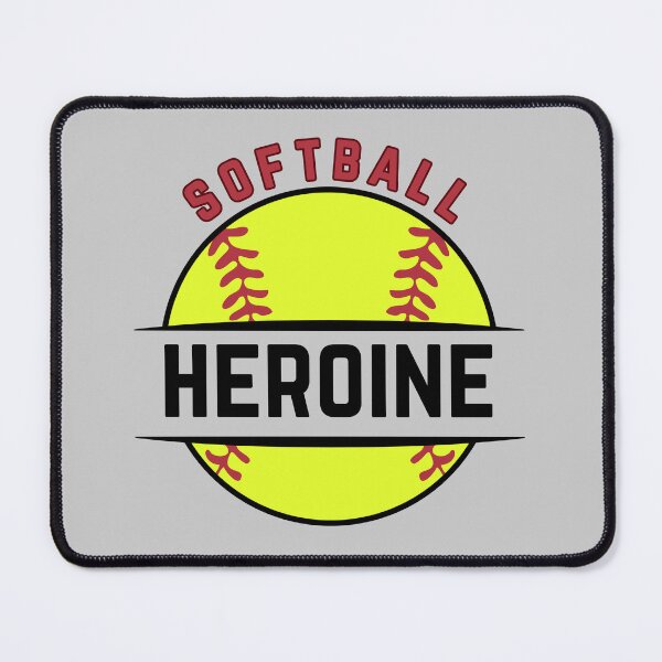 Item preview, Classic Softball Heroine Split Ball Graphic designed and sold by LoudVictory.