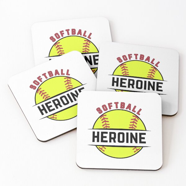 Item preview, Classic Softball Heroine Split Ball Graphic designed and sold by LoudVictory.