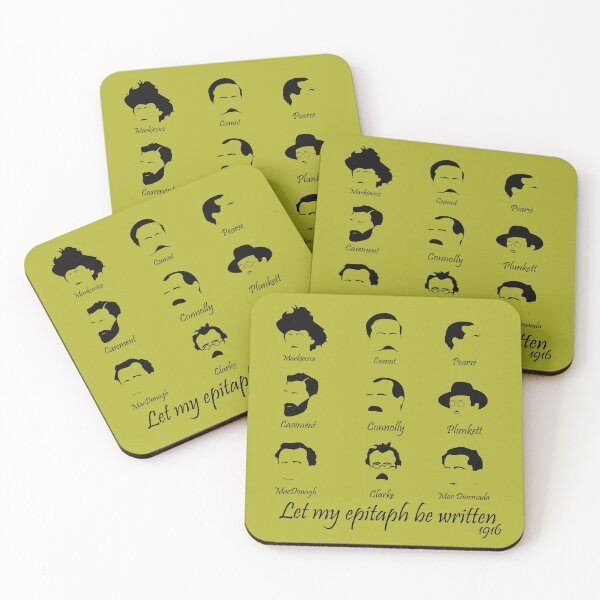 Easter Rising 1916 Ireland Coasters (Set of 4)