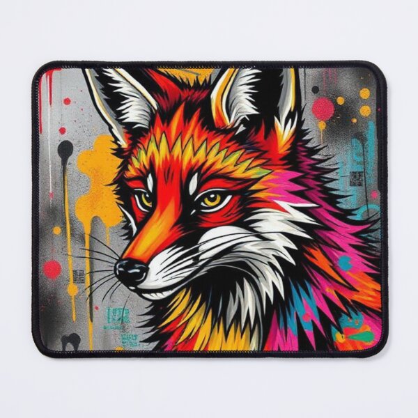 Item preview, Colorful Fox Paint Wall designed and sold by RAISC.